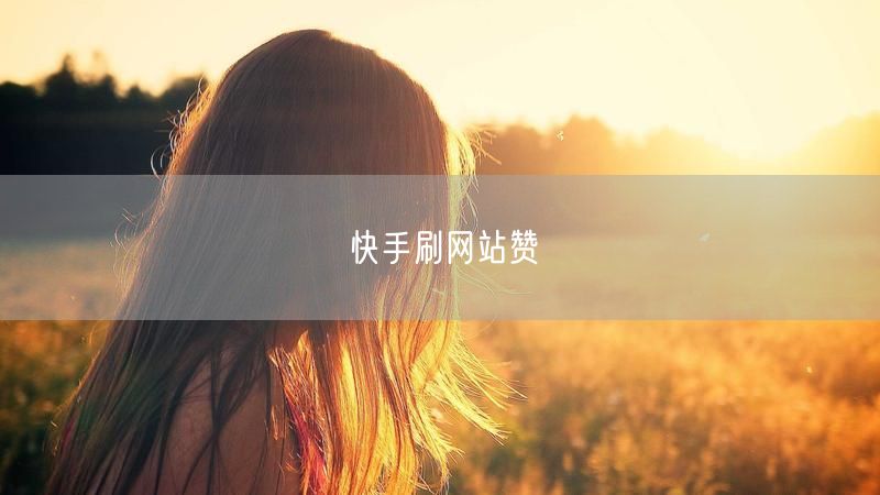 快手刷网站赞