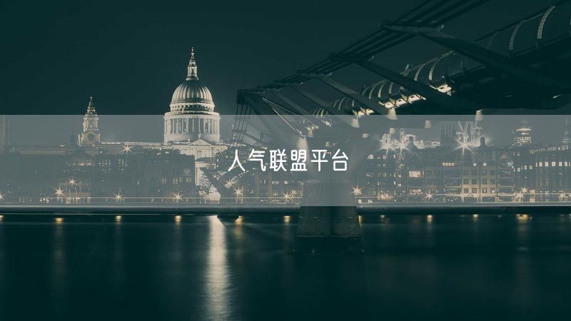 人气联盟平台