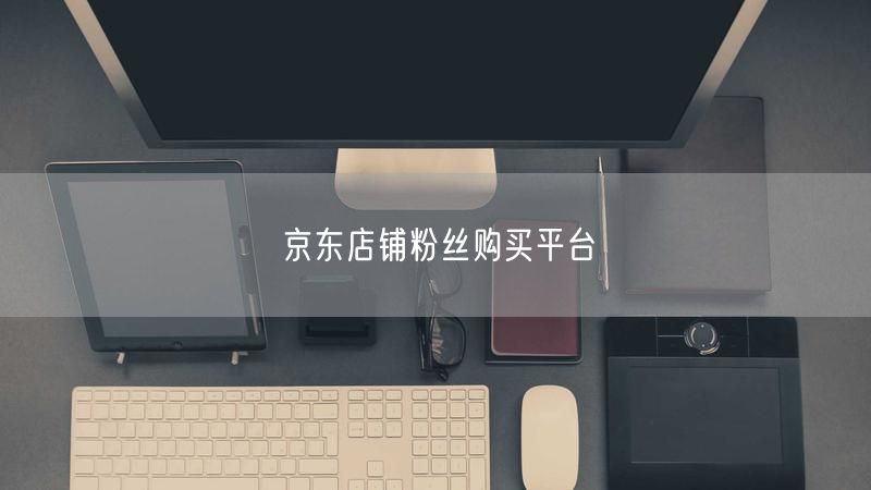 京东店铺粉丝购买平台